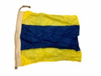 Canadian Navy RCN Nylon Alphabet Flag Letter D 20 x 24 Inches Canadian Navy RCN Nylon Alphabet Flag Letter D 20 x 24 Inches