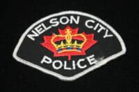 Canadian Nelson City British Columbia Police Patch 2