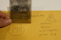 WW2 British Airborne Para Basket with Supplies After Drop Original Negative #148