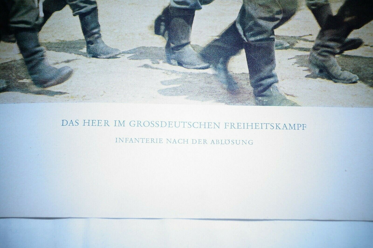 WW2 German Original Colour Press Release PR Print 8 WW2 German Original Colour Press Release PR Print 8