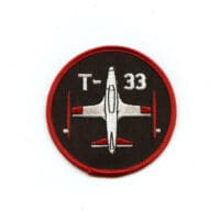 RCAF CAF Canadian T-33 Squadron Colour Crest Patch