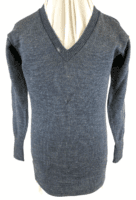 WW2 British Canadian RAF RCAF 1938 Dated Blue Wool Jumper Size Medium/Large RARE