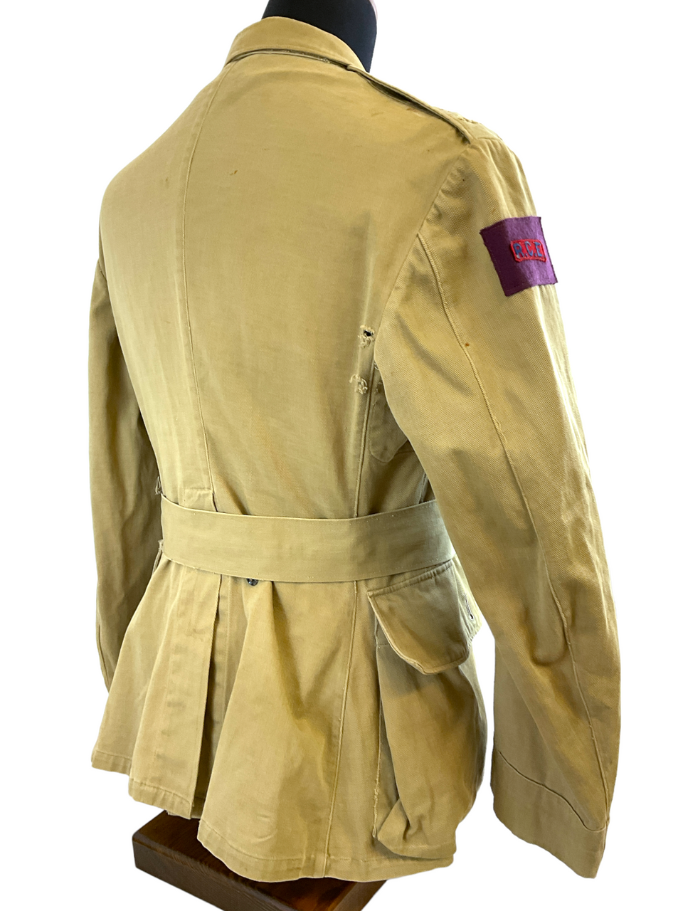 WW2 Canadian Officers 5th Division RCE Engineers Summer Tropical Jacket Tailored WW2 Canadian Officers 5th Division RCE Engineers Summer Tropical Jacket Tailored