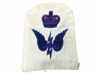 British RN Navy Radio Supervisor Sleeve Patch