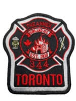 Canadian Toronto Fire Station 344 The Annex Patch Insignia