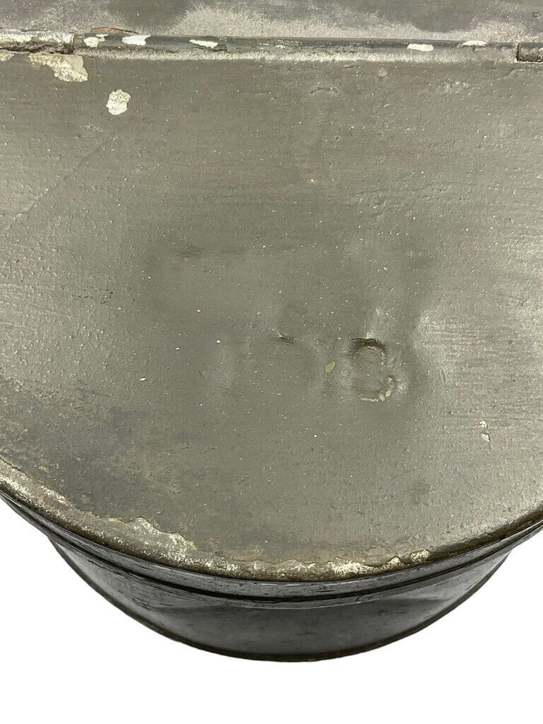 WW1 Canadian 18 Pounder Grease Tin 1918 Dated WW1 Canadian 18 Pounder Grease Tin 1918 Dated