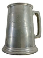 Canadian Forces 3 RCR Sergeants Mess 1960 Pewter Mug B/Sgt JF Bingeman Canadian Forces 3 RCR Sergeants Mess 1960 Pewter Mug B/Sgt JF Bingeman