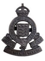 WW2 Canadian RCOC Ordnance Corps OSD Officers Cap Badge WW2 Canadian RCOC Ordnance Corps OSD Officers Cap Badge