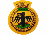 Canadian RCSC Sea Cadets Ships Crest Naden 5 Inch Patch Nylon