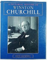 WW2 British A Pictorial History of Winston Churchill Hardcover Reference Book