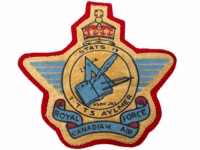 Canadian RCAF 1 TTS AYLMER Stats 13 Jacket Patch
