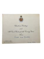 1st Canadian Guards Camp Petawawa 1954 Christmas Card 1st Canadian Guards Camp Petawawa 1954 Christmas Card