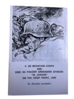 WW2 German 32nd Panzer Grenadier Division Richard Landwehr SC Reference Book