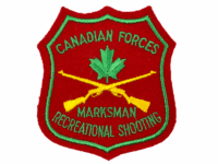Canadian Forces Marksman Recreational Shooting Jacket Patch Canadian Forces Marksman Recreational Shooting Jacket Patch