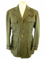 WW2 US USMC Green Wool Officers Pilot Jacket w/ Bullion Wings 40 Chest WW2 US USMC Green Wool Officers Pilot Jacket w/ Bullion Wings 40 Chest