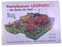German Army Kampfpanzer Leopard 2 Tank GERMAN TEXT SC Reference Book