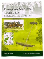 European Medieval Tactics 1 Rise and Fall of Cavalry Osprey SC Reference Book