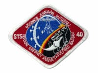 US Space Shuttle STS 40 Nasa Patch