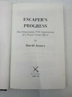 WW2 British RN Royal Navy Escapers Progress Reference Book WW2 British RN Royal Navy Escapers Progress Reference Book