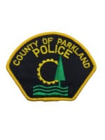 Canadian Alberta County of Parkland Yellow Border Police Patch Canadian Alberta County of Parkland Yellow Border Police Patch