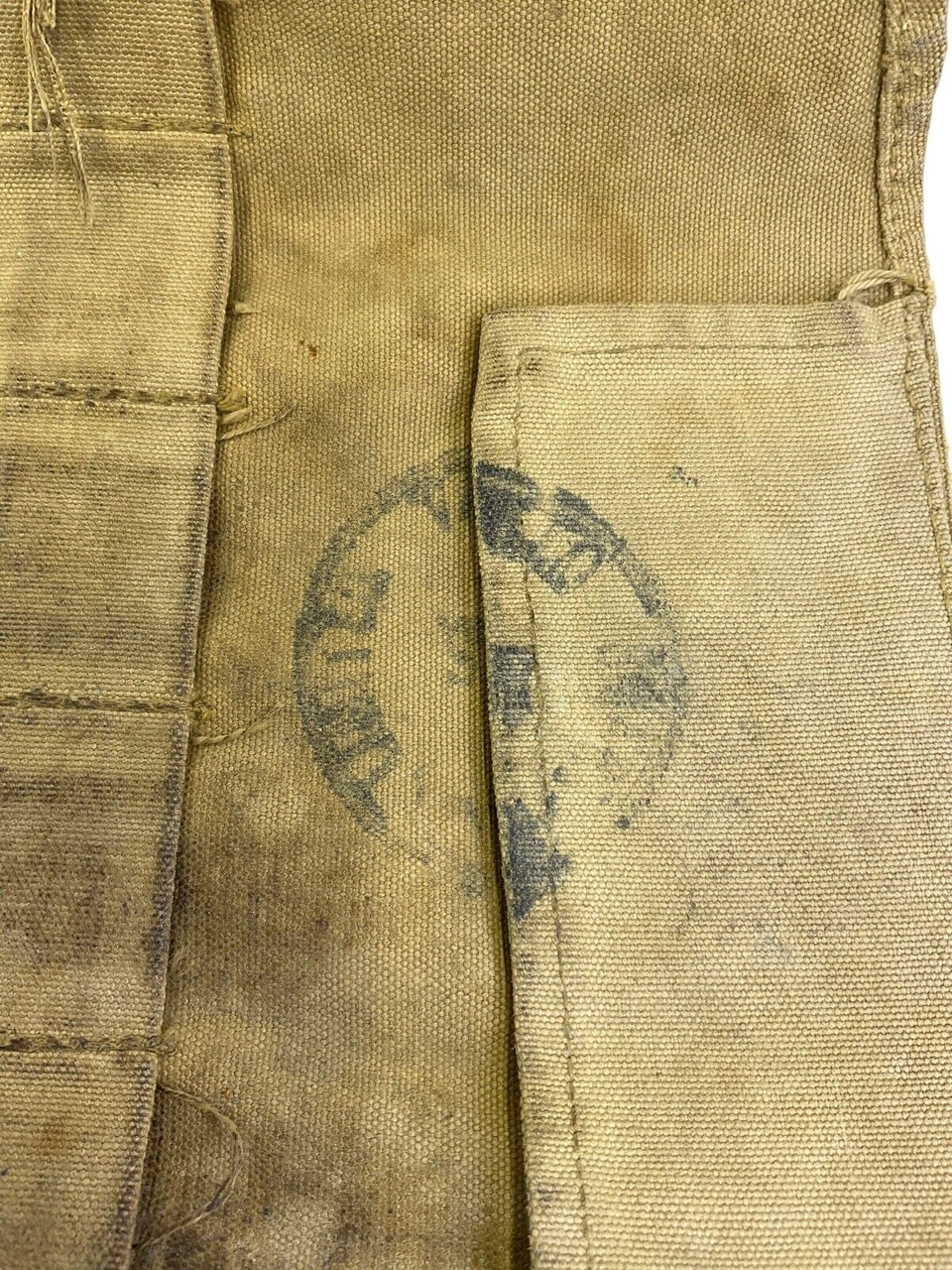 WW1 Canadian CEF Holdall Made In Berlin Ontario C Broad Arrow Stamped WW1 Canadian CEF Holdall Made In Berlin Ontario C Broad Arrow Stamped