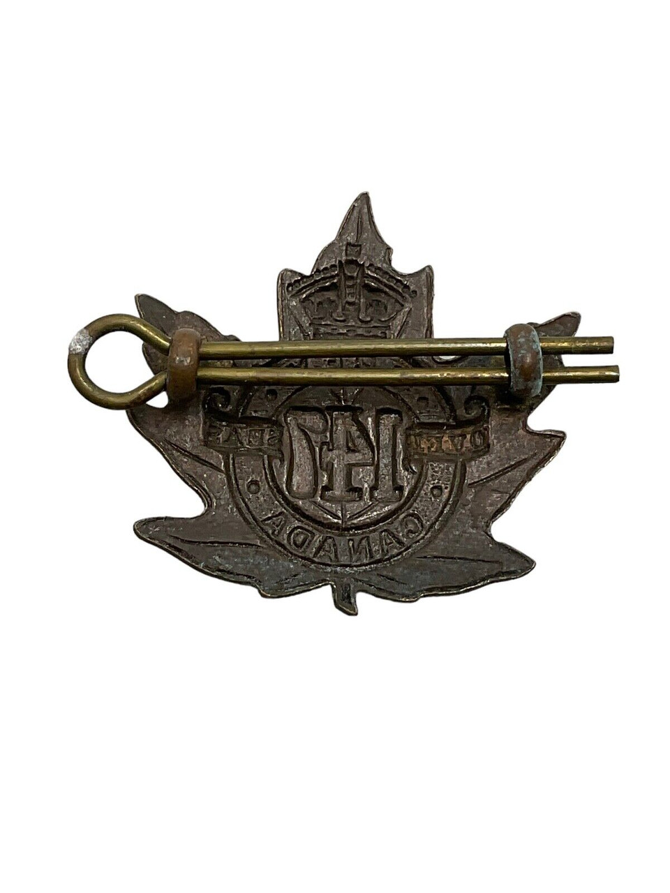 WW1 Canadian CEF 47th Battalion Collar Insignia Single WW1 Canadian CEF 47th Battalion Collar Insignia Single