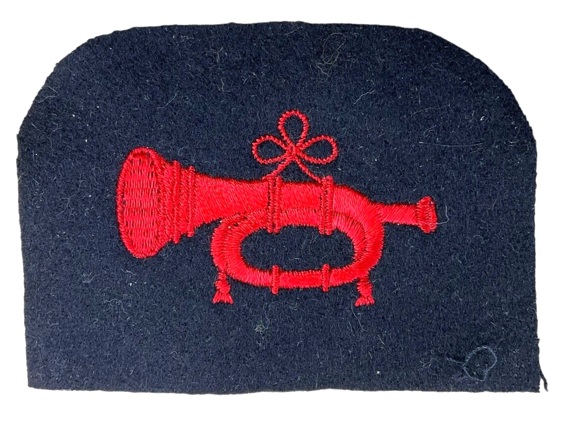 WW2 British Canadian RCN RN Navy Bugler Speciality Patch Insignia WW2 British Canadian RCN RN Navy Bugler Speciality Patch Insignia