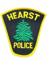Canadian Hearst Ontario Gold Border Police Patch