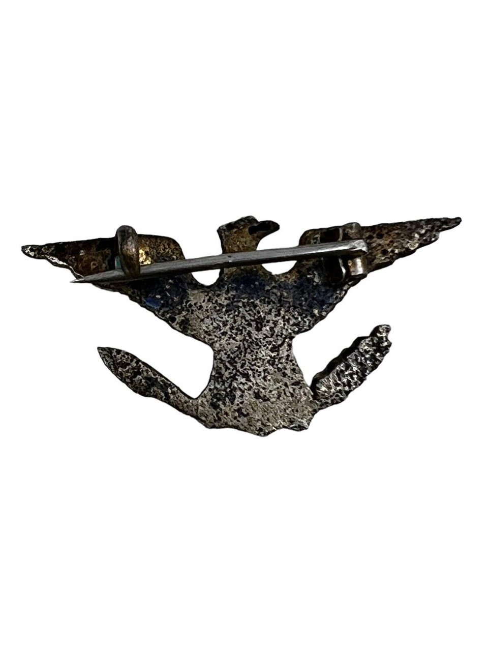 WW2 US Colonel Pin Back Silver Rank Insignia WW2 US Colonel Pin Back Silver Rank Insignia