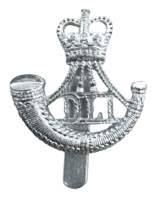 British Durham Light Infantry Staybrite Cap Badge