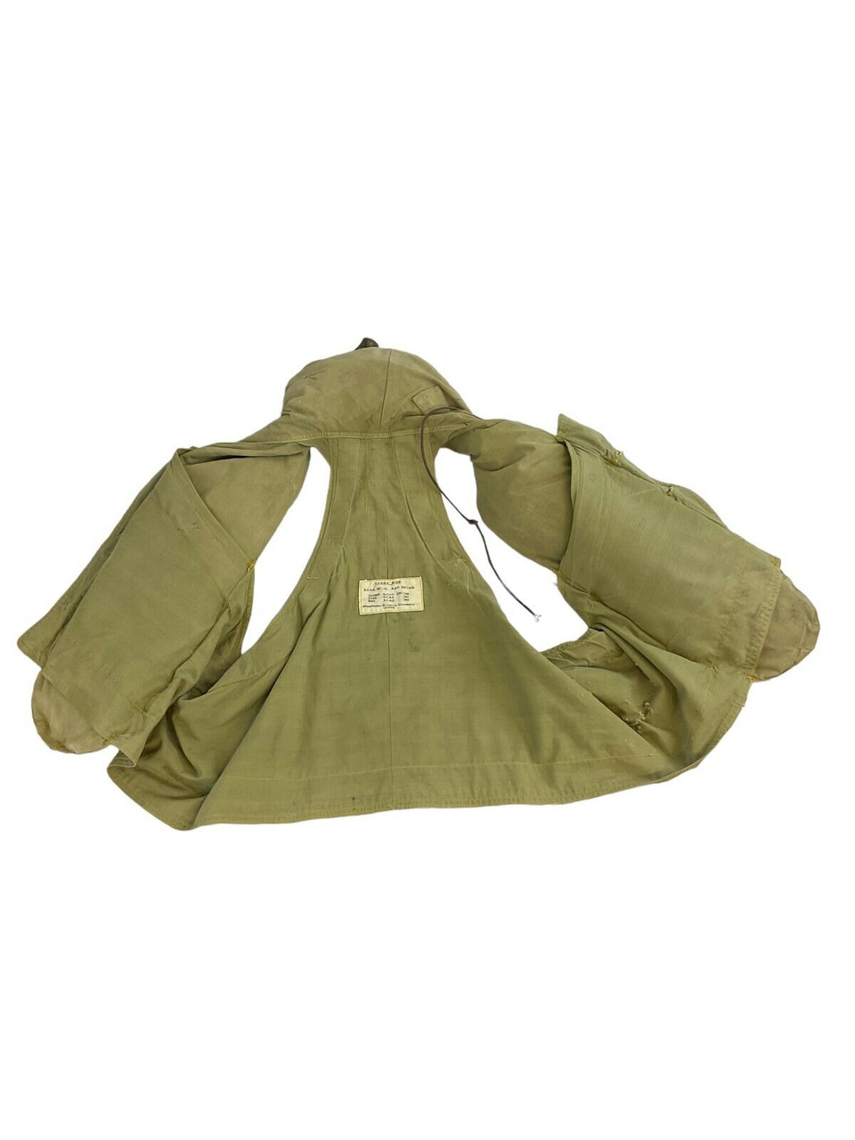 WW2 Canadian RCAF 32 Pattern Mae West Life Preserver with Bladders RARE WW2 Canadian RCAF 32 Pattern Mae West Life Preserver with Bladders RARE