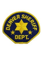 US Denver Colorado Sheriff Department Police Patch