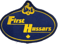 Canadian Forces First Hussars Jacket Patch Insignia Vintage