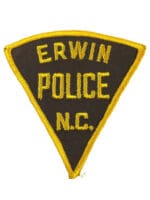 US Erwin North Carolina Police Department Patch US Erwin North Carolina Police Department Patch