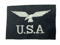 WW2 US RAF USA Shoulder Title Patch Insignia Single