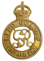 British 1st & 2nd Life Guards Cap Badge