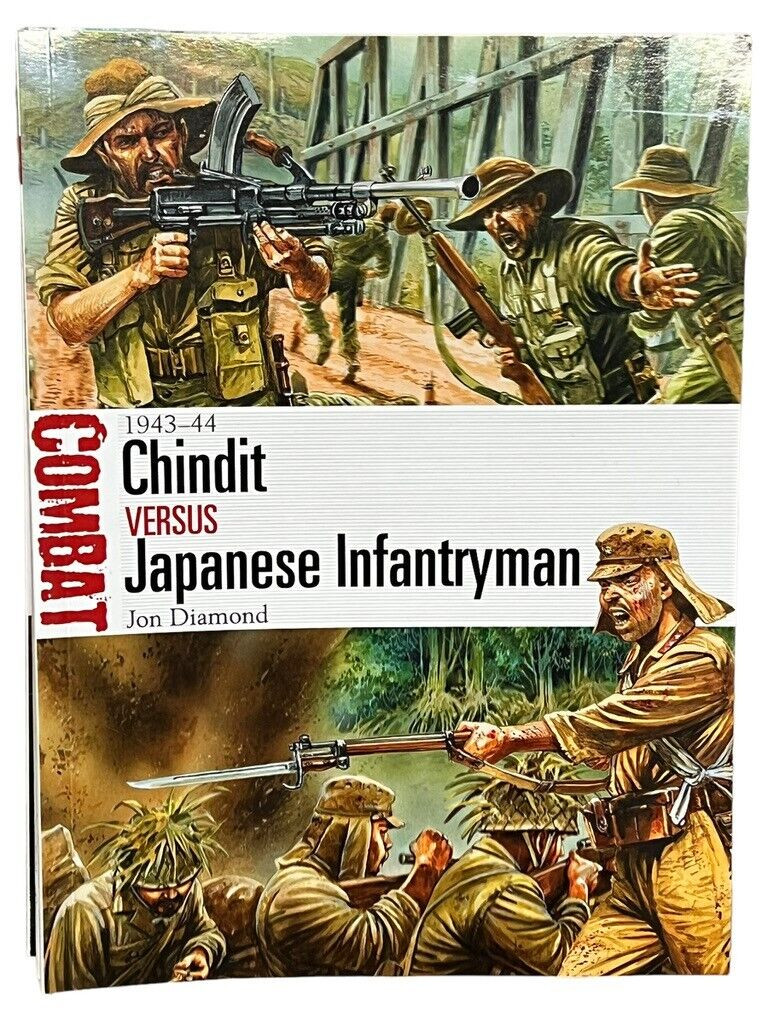WW2 British Chindit VS Japanese Infantryman Osprey SC Reference Book WW2 British Chindit VS Japanese Infantryman Osprey SC Reference Book