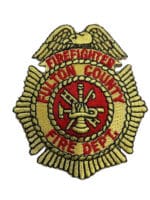 US Fulton County Georgia Fire Department Patch