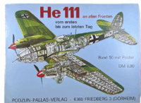 WW2 German Luftwaffe He 111 Waffen Arsenal No 50 GERMAN TEXT SC Reference Book