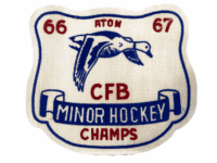 Canadian CFB Minor Hockey Champs 1966-67 Atom Jacket Patch