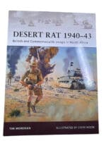 WW2 British Desert Rat 1940 to 43 Osprey Warrior No 160 Softcover Reference Book