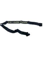 Canadian Navy RCN HMCS HMC Radio Station Full Length Cap Tally