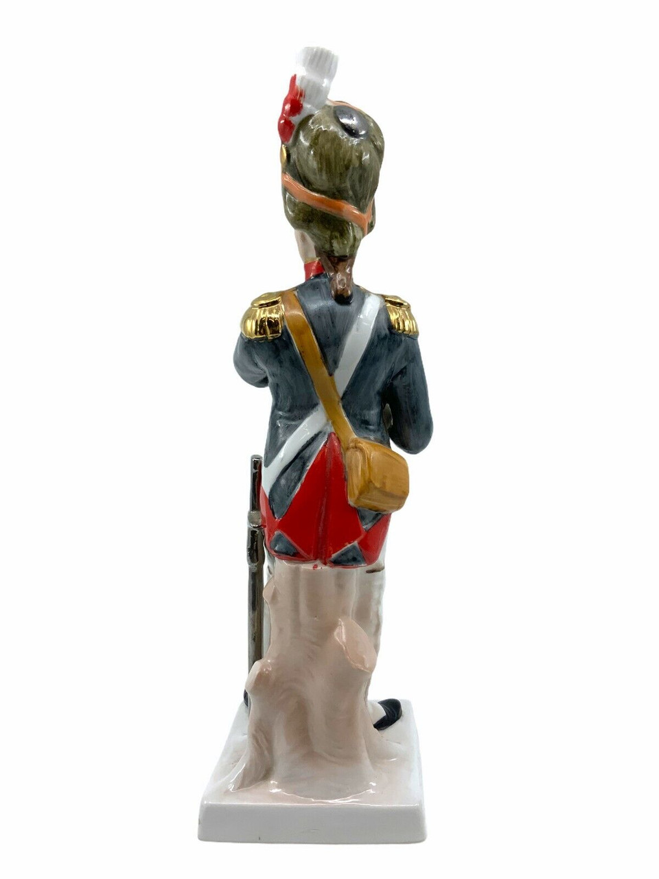 Napoleonic France French Grenadier Guard Porcelain Figure 11 Inches Napoleonic France French Grenadier Guard Porcelain Figure 11 Inches