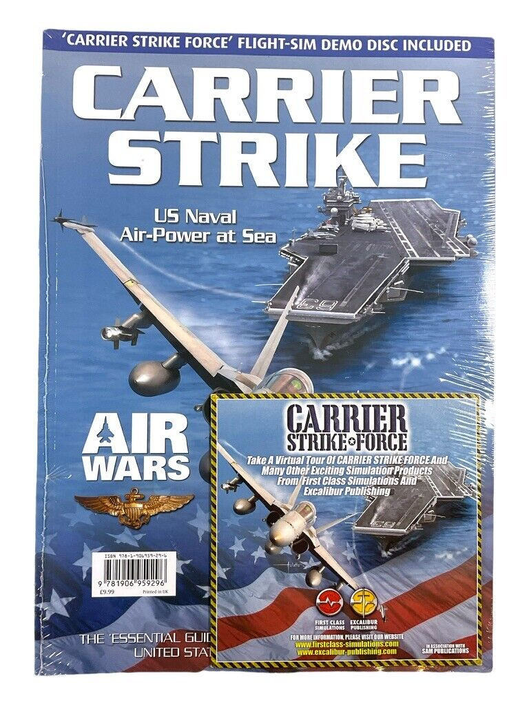 US USN Naval Air Power at Sea Carrier Strike Soft Cover Reference Book US USN Naval Air Power at Sea Carrier Strike Soft Cover Reference Book