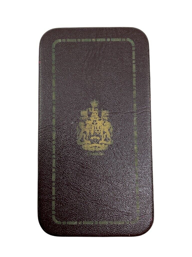 Canadian Forces Decoration CD in Box of Issue Full Size Cpl JE Squire Canadian Forces Decoration CD in Box of Issue Full Size Cpl JE Squire