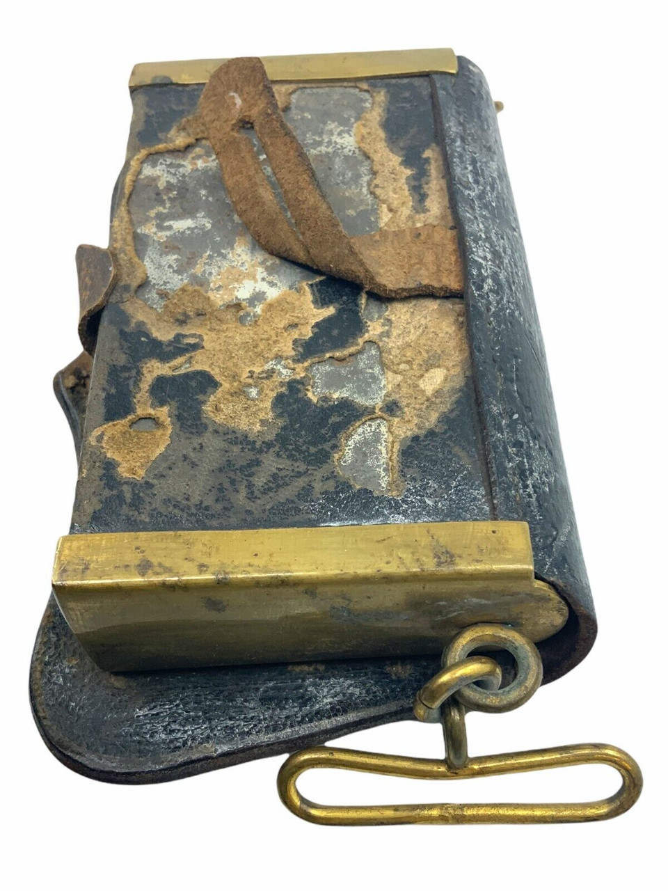 Imperial German Prussian Officers Cartouche Box & Metal Cypher Imperial German Prussian Officers Cartouche Box & Metal Cypher