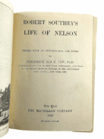 Napoleonic War Southey's Life Of Nelson Hard Cover Reference Book