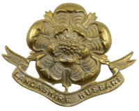 British Lancashire Hussars Cap Badge