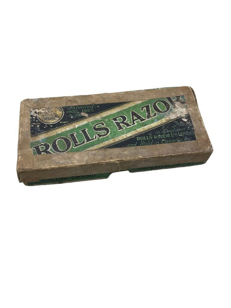 WW2 Canadian British Rolls Razor in Box of Issue WW2 Canadian British Rolls Razor in Box of Issue
