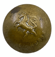 Canadian Militia 9th Mississauga Horse Large Jacket Button